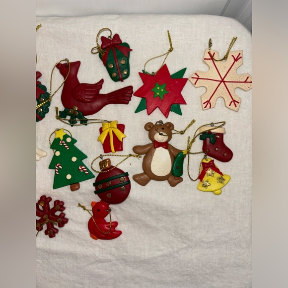 Christmas Ornament set, polymer clay - Picture 12 of 12